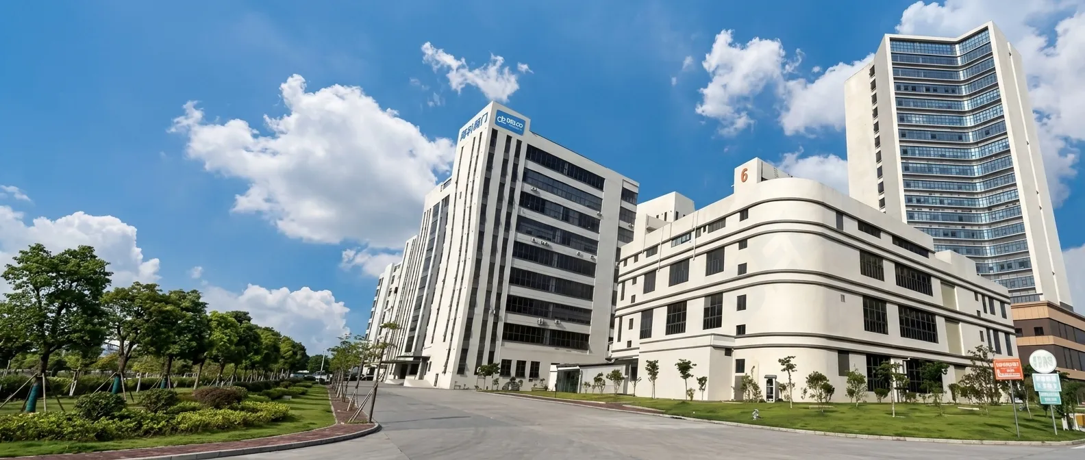 DELCO Valve headquarters and factory buildings in Dongguan