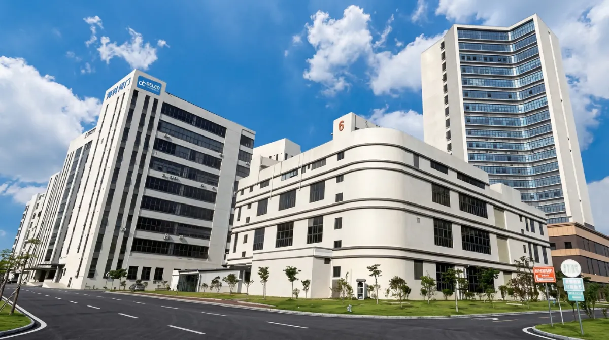 DELCO headquarters building in Dongguan