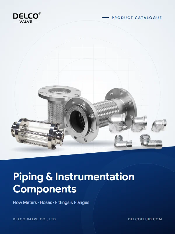 DELCO Piping & Instrumentation Components catalogue cover