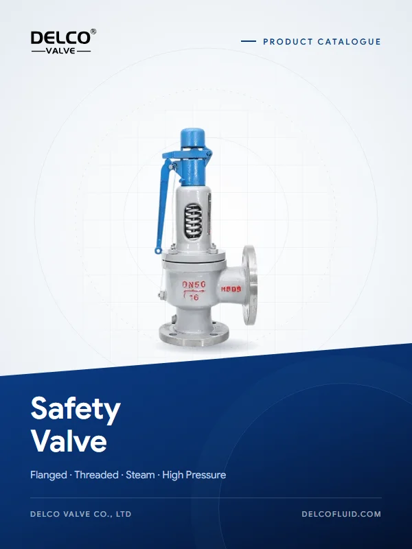 DELCO Safety Valve catalogue cover