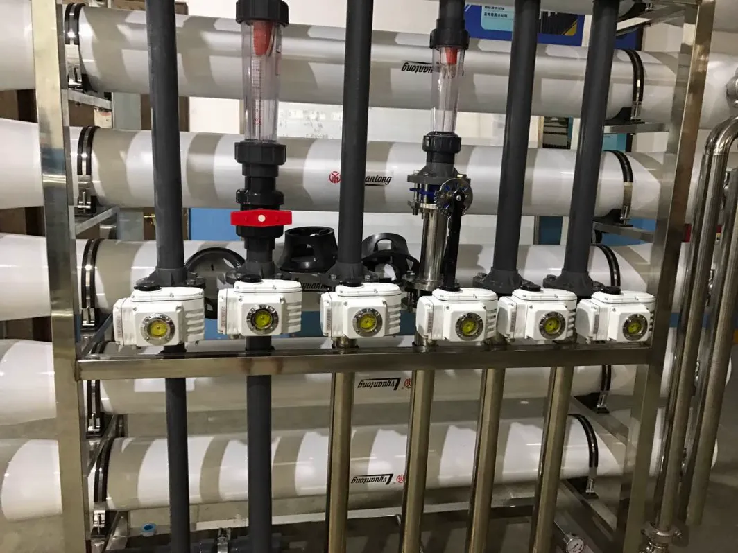 DELCO electric valves installed on site