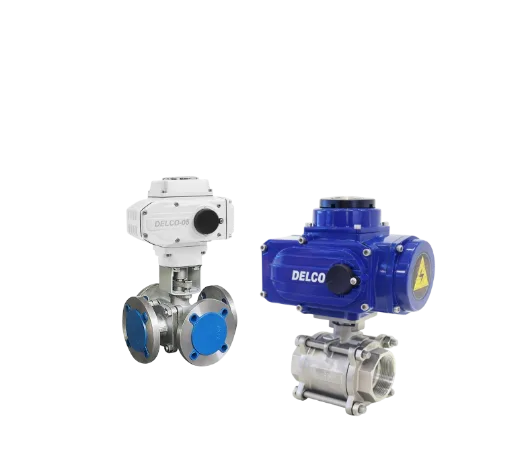 DELCO electric actuated ball valves