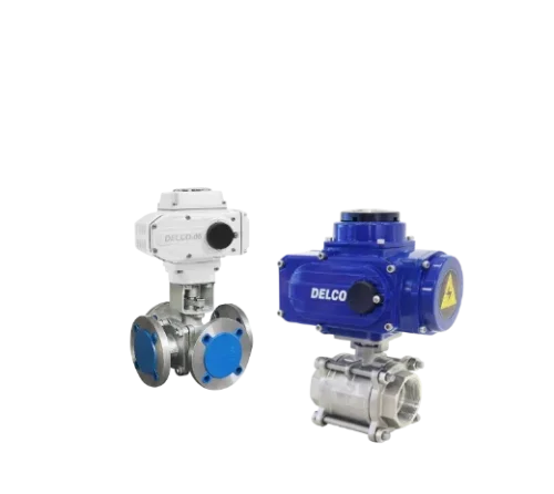 Electric Fluorine Lined Ball Valves DK55-CF