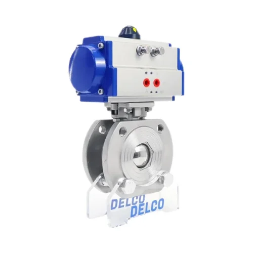 Pneumatic Thin Ball Valve