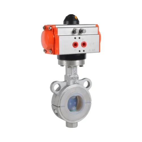 Pneumatic Hard Seal Wafer-Clamp Butterfly Valve