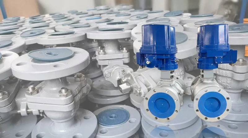 DELCO Electric Explosion-Proof Flange Ball Valve | Hazardous Area Solutions