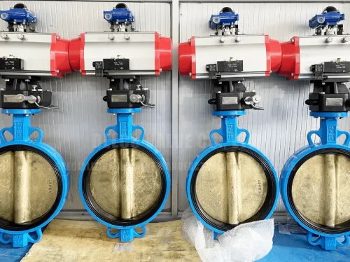 Pneumatic Butterfly Valve: Working Principle, Characteristics and Applications